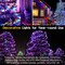 108FT 300LED Christmas String Lights Outdoor Indoor Extendable Green Wire Memory Function 8 Modes Waterproof Fairy String Lights for Xmas Tree